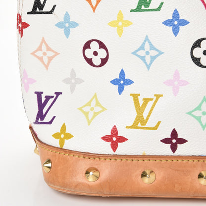 Louis Vuitton Monogram Multicolor Alma White 16 of 19