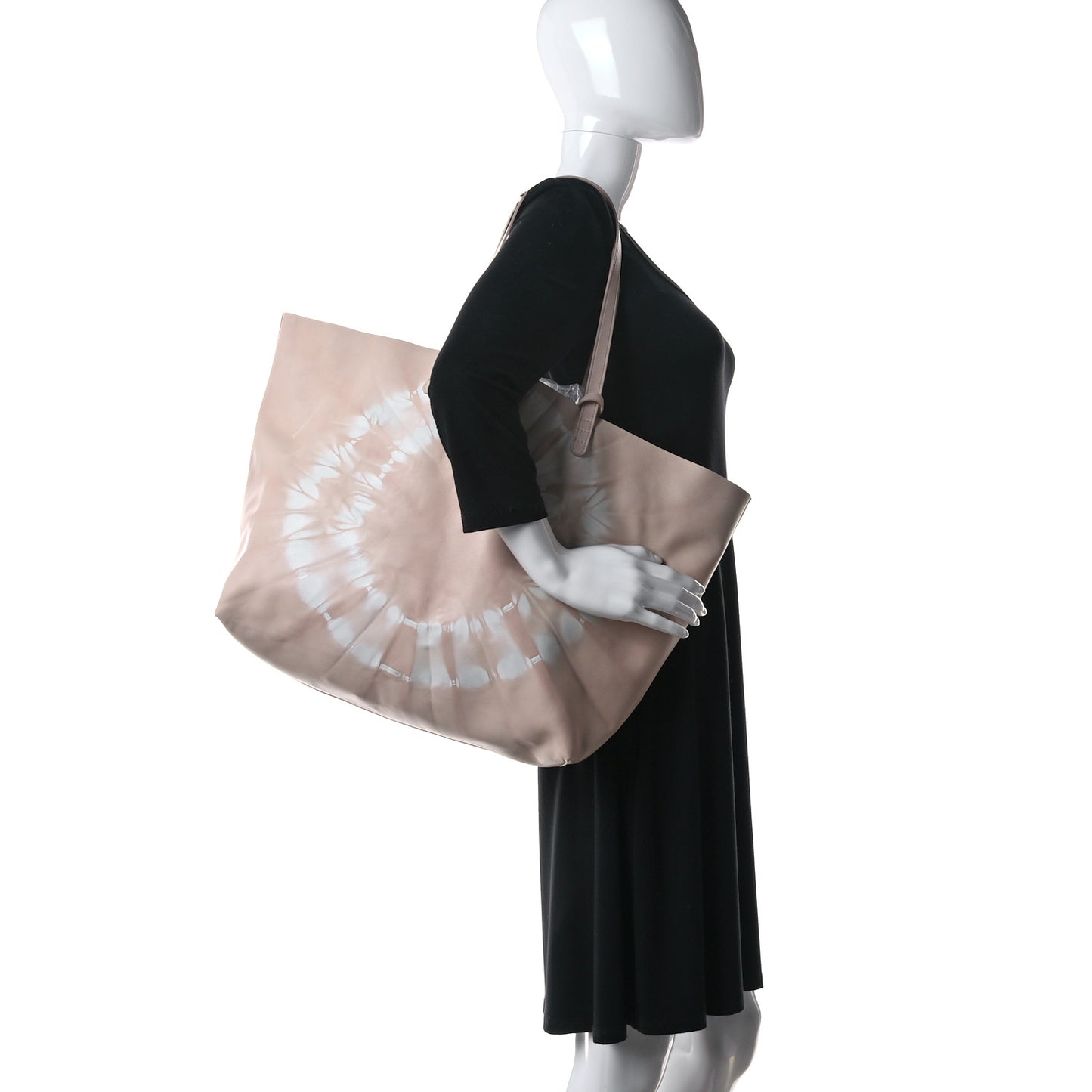Lambskin Tie Dye Tote