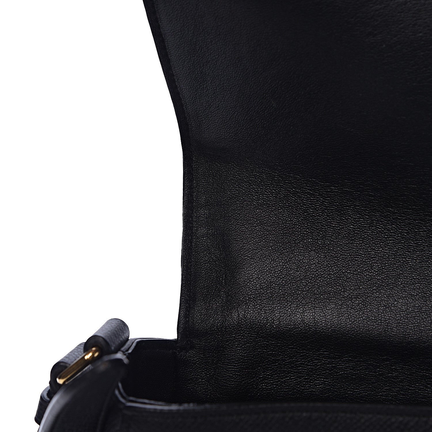 Celine Grained Calfskin Medium Trotteur Black 11 of 11
