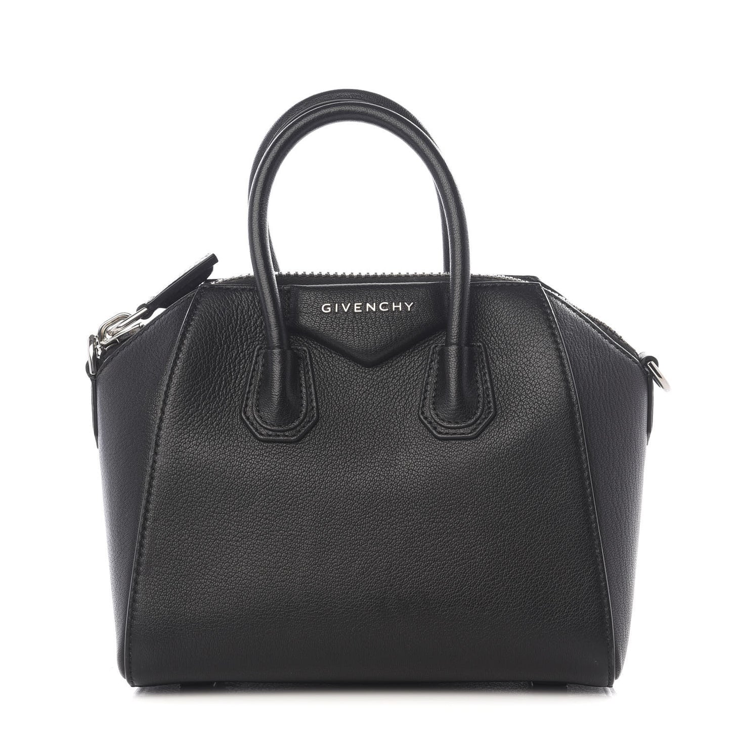 Sugar Goatskin Small Antigona Black