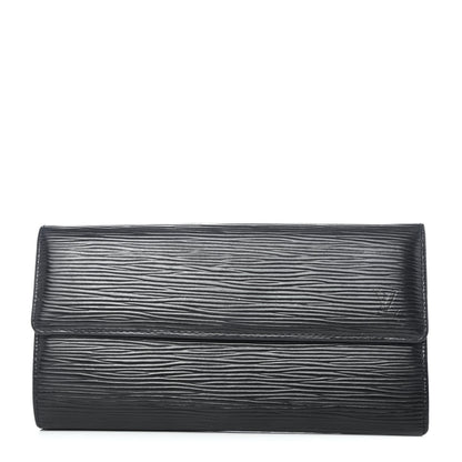 Louis Vuitton Epi Sarah Wallet Black 1 of 4