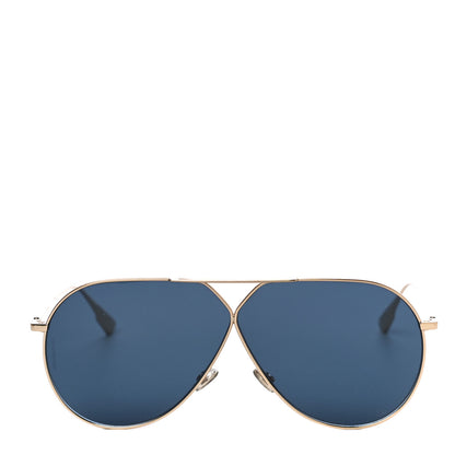 Christian Dior Metal Stellaire 3 Sunglasses Gold Blue 4 of 9