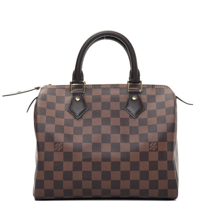 Louis Vuitton Damier Ebene Speedy 25 1 of 15