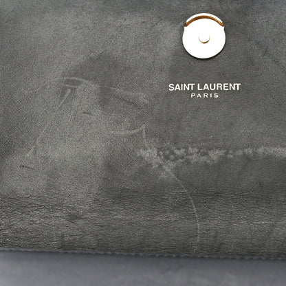 Saint Laurent Calfskin Small Classic Monogram Kate Tassel Satchel Black 14 of 26