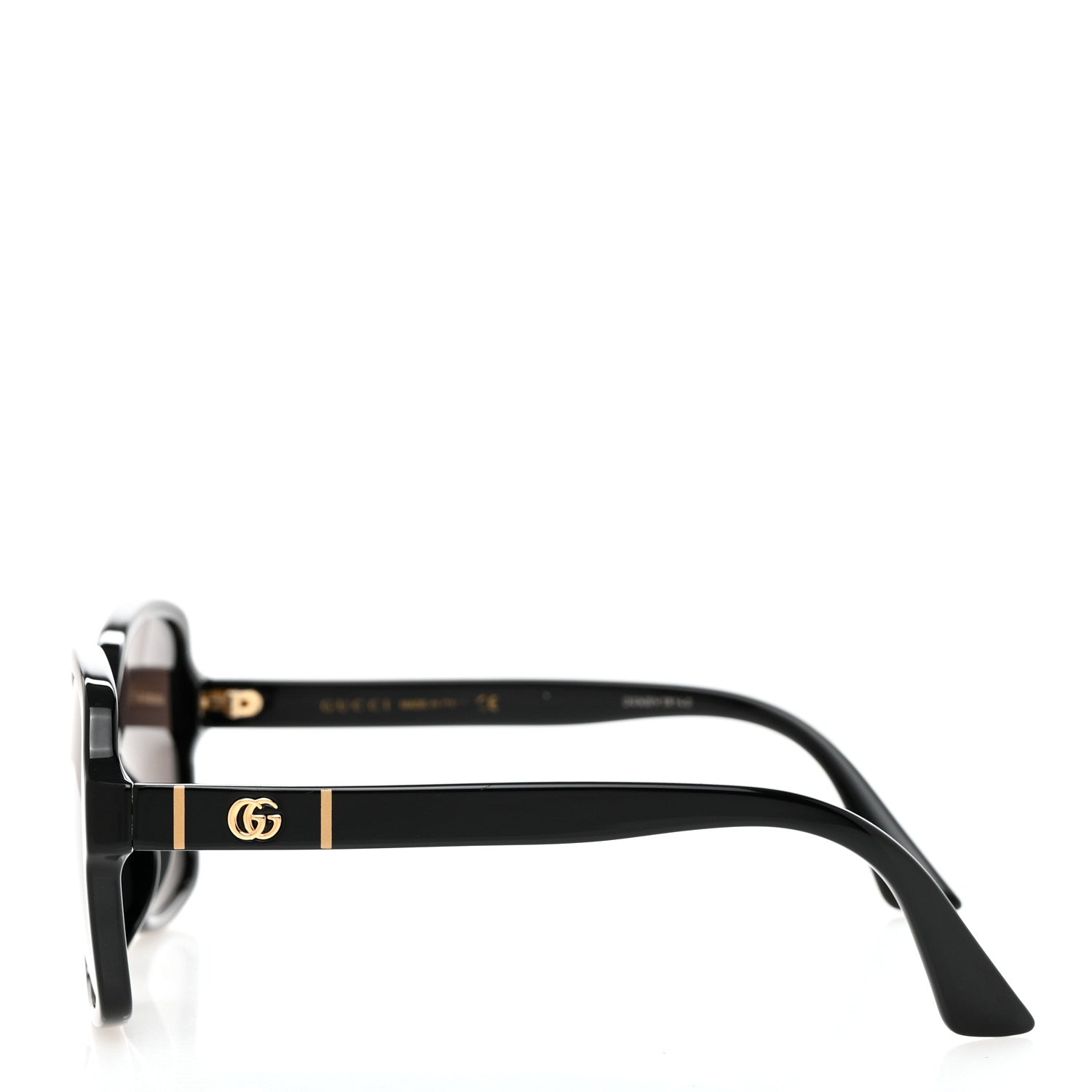 Gucci Acetate Square Sunglasses GG0765SA Black 3 of 8