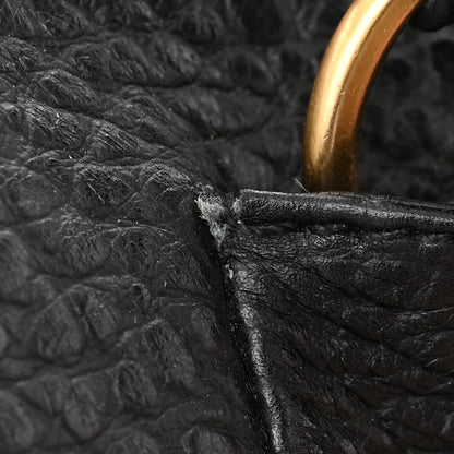 Prada Cervo Berlino Satchel Black 11 of 11