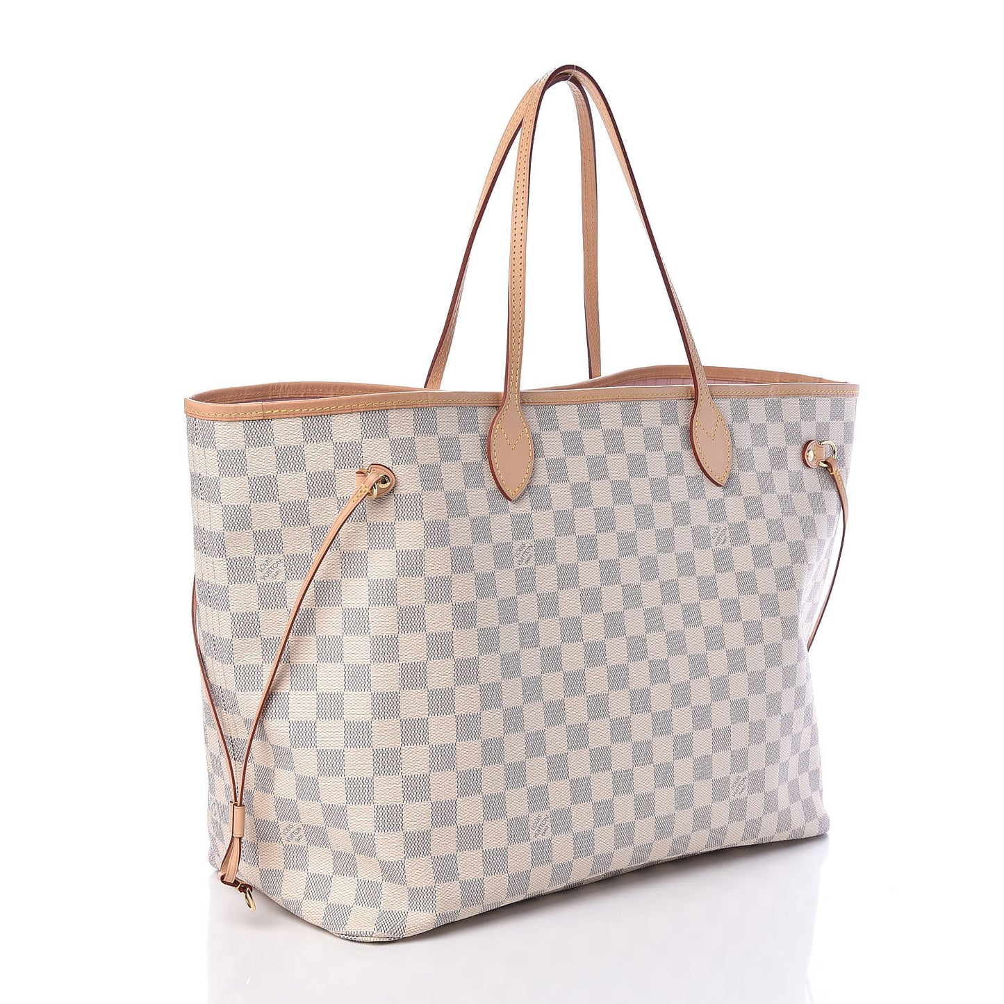 Damier Azur Neo Neverfull GM Rose Ballerine