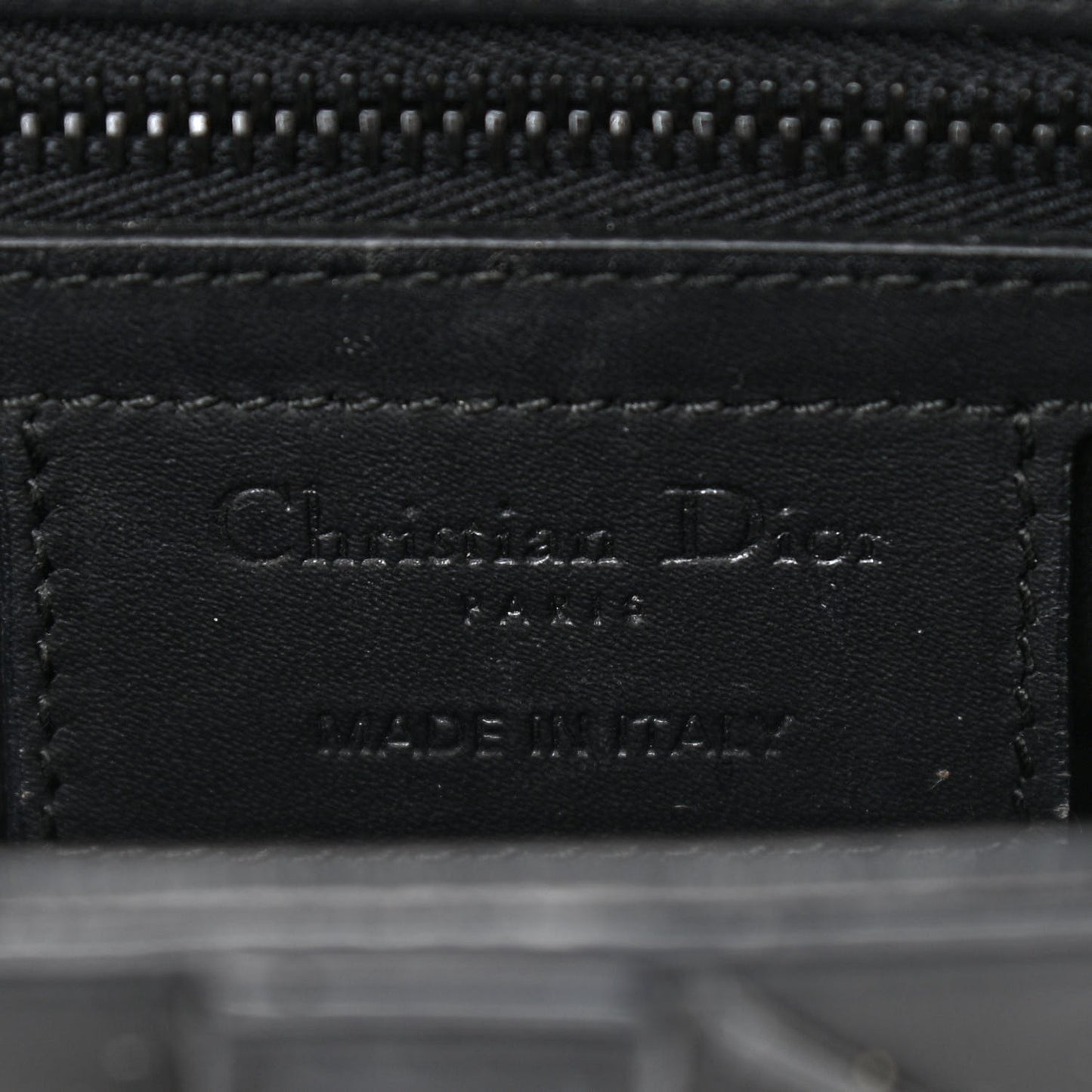 Ultra Matte Calfskin Saddle Bag Black