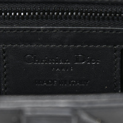 Christian Dior Ultra Matte Calfskin Saddle Bag Black 6 of 13