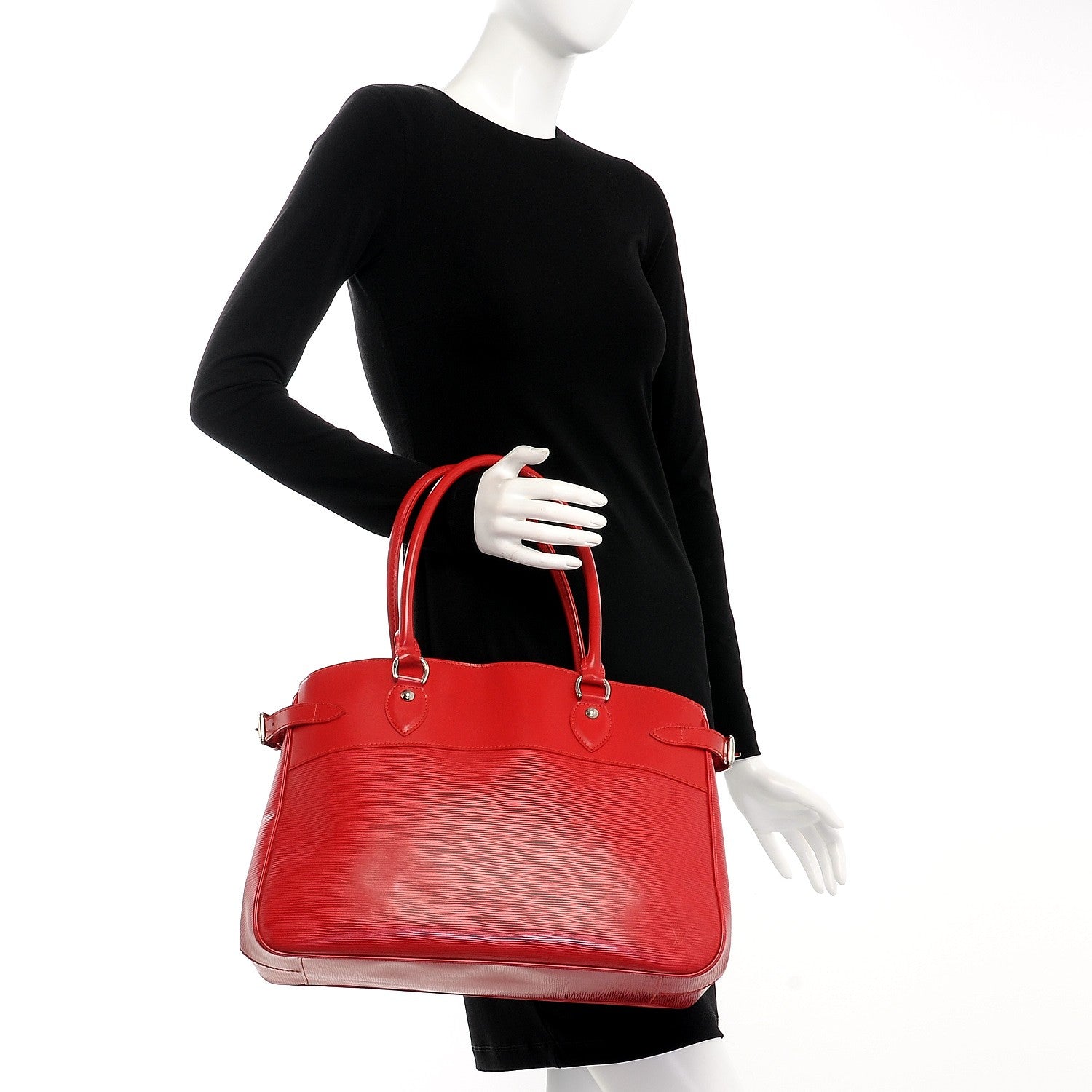 Louis Vuitton Epi Passy GM Rouge 2 of 7
