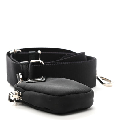 Prada Nylon Re-Edition 2005 Shoulder Strap With Pouch Black 3 of 7
