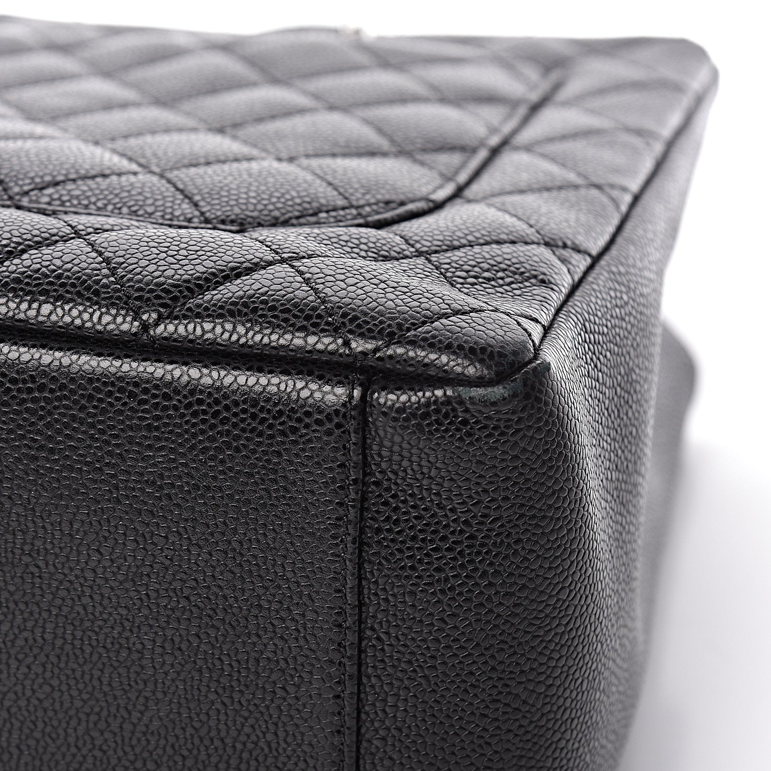 Chanel Caviar Quilted Grand Shopping Tote GST Black 11 of 13