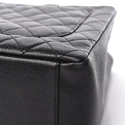 Chanel Caviar Quilted Grand Shopping Tote GST Black 11 of 13