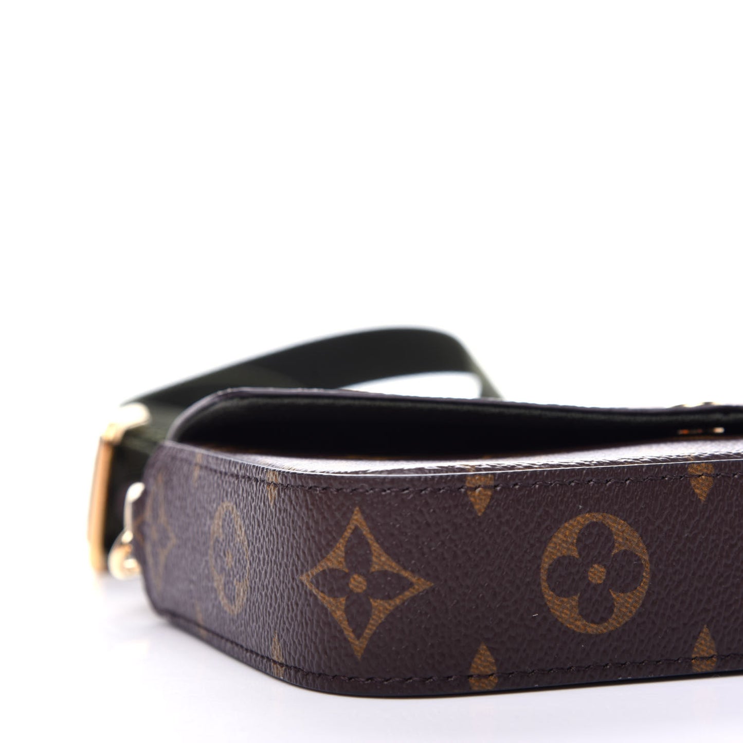 Monogram Felicie Strap & Go Kaki
