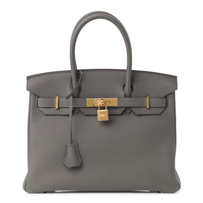 Hermes Togo Birkin 30 Etain 1 of 10