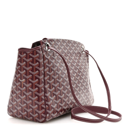 Goyard Goyardine Rouette PM Burgundy 3 of 9