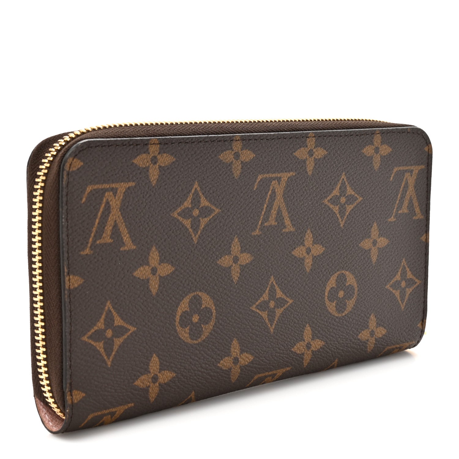 Louis Vuitton Monogram Zippy Wallet Rose Ballerine 3 of 9