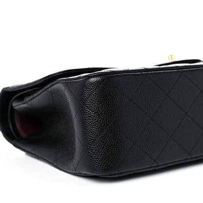 Chanel Caviar Quilted Jumbo Double Flap Black 8 of 13