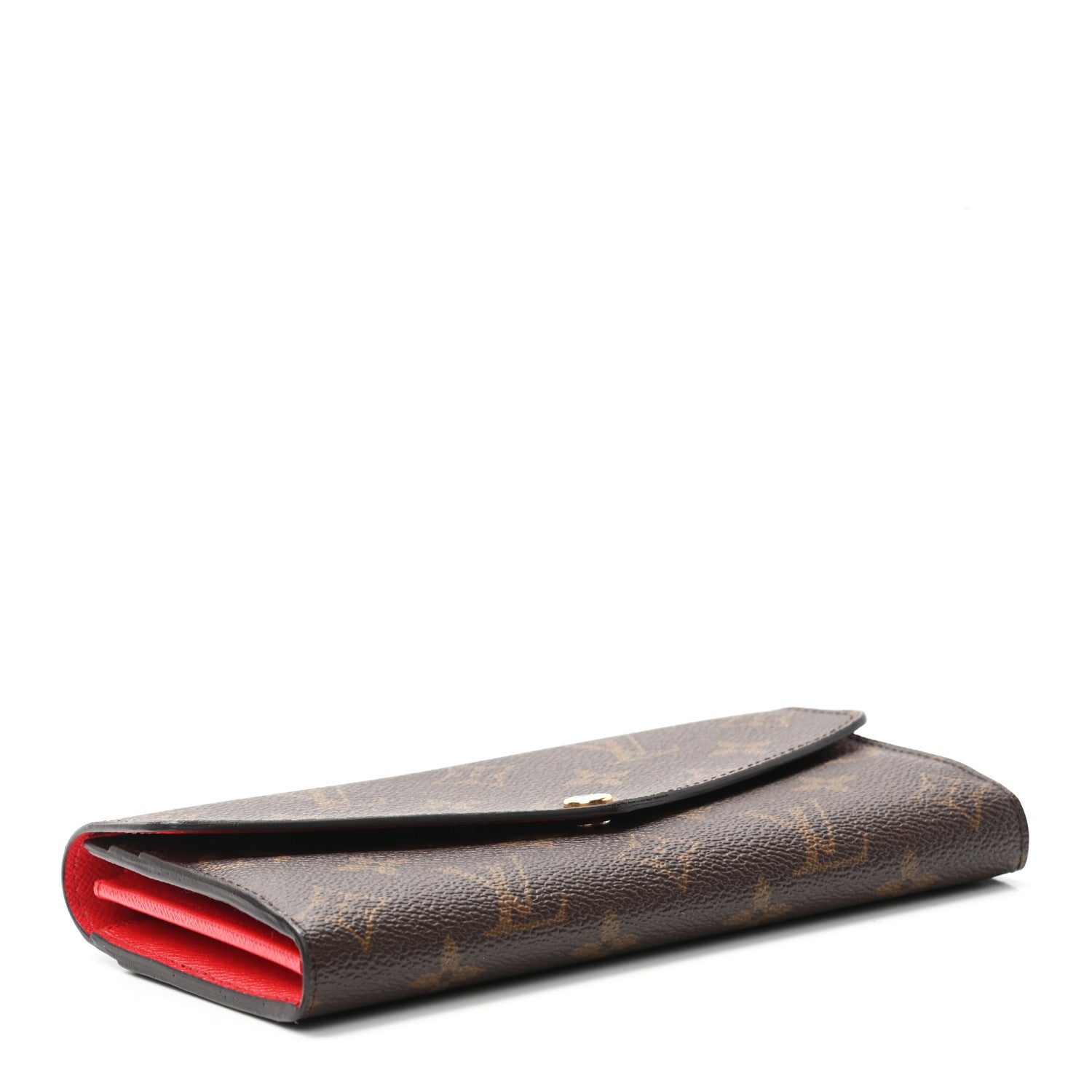 Louis Vuitton Monogram Sarah Wallet NM Coquelicot 4 of 7