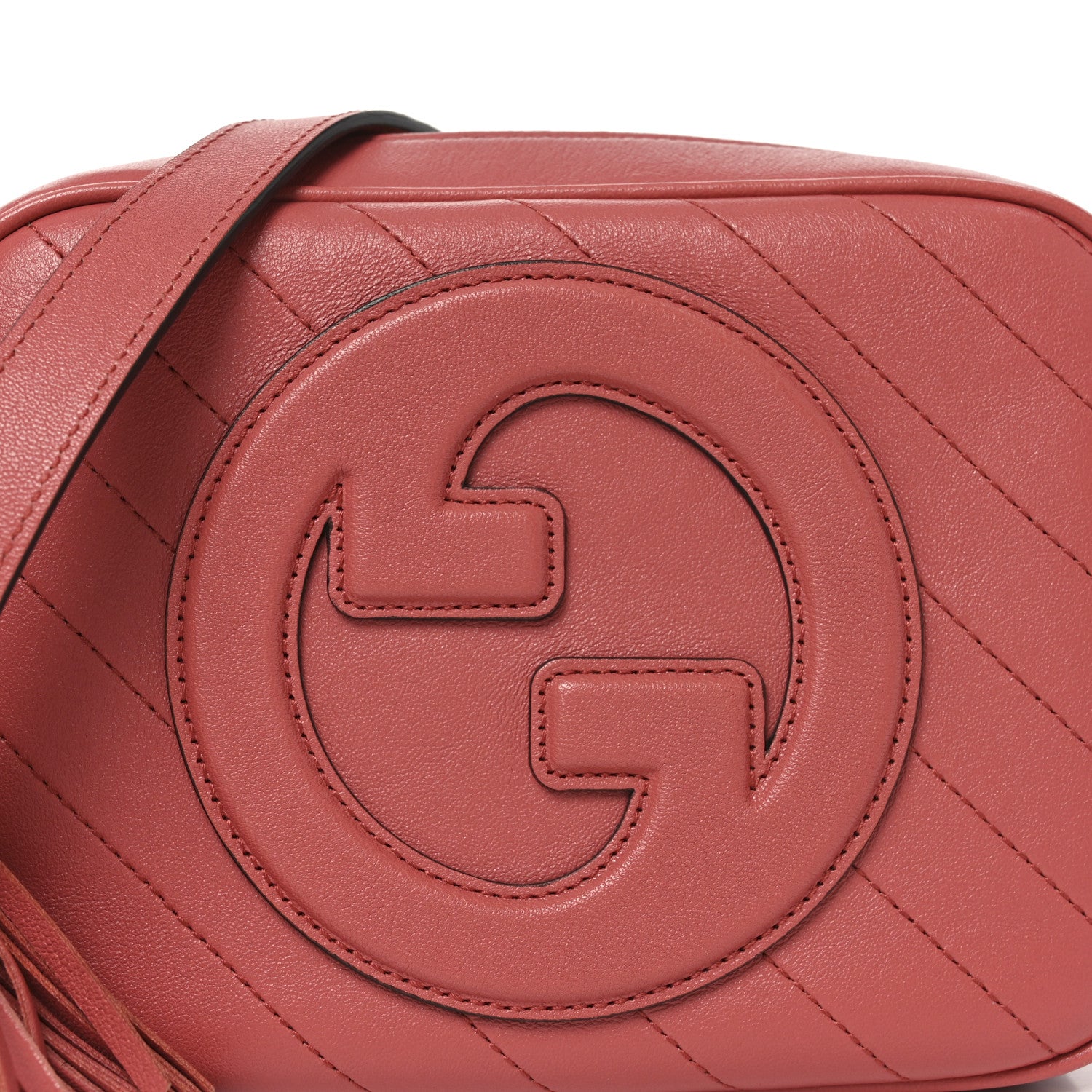 Gucci Sakai Be Green Calfskin Diagonal Stitched Small Blondie Shoulder Bag Gorgeus Grace 8 of 11