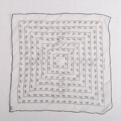 Hermes Silk Allures Pocket Square Scarf 2 of 4