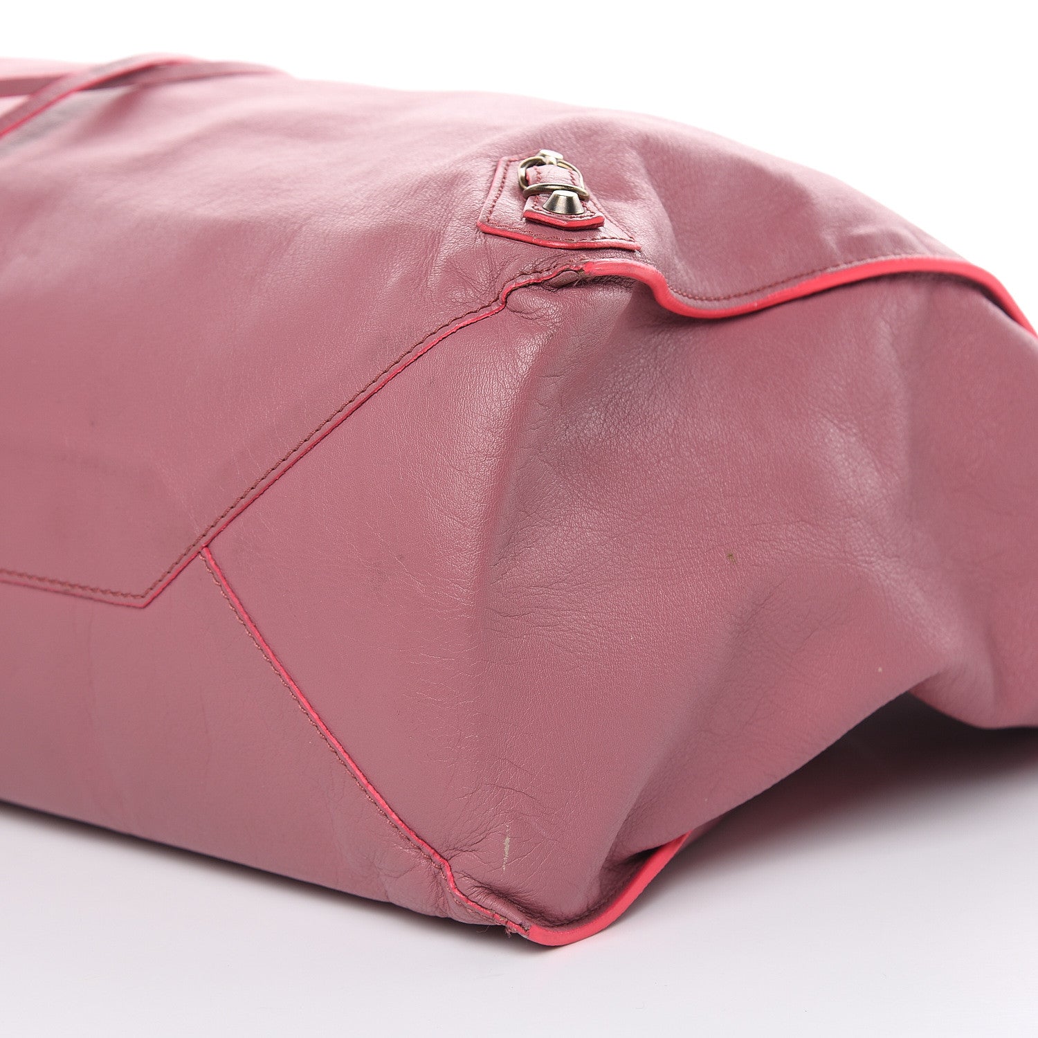 Balenciaga Veau Papier A4 Tote Rose Anglaise 9 of 21