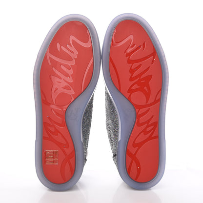 Christian Louboutin Seava Glitter Disco Ball Flat Sneakers 36.5 Multicolor 5 of 9