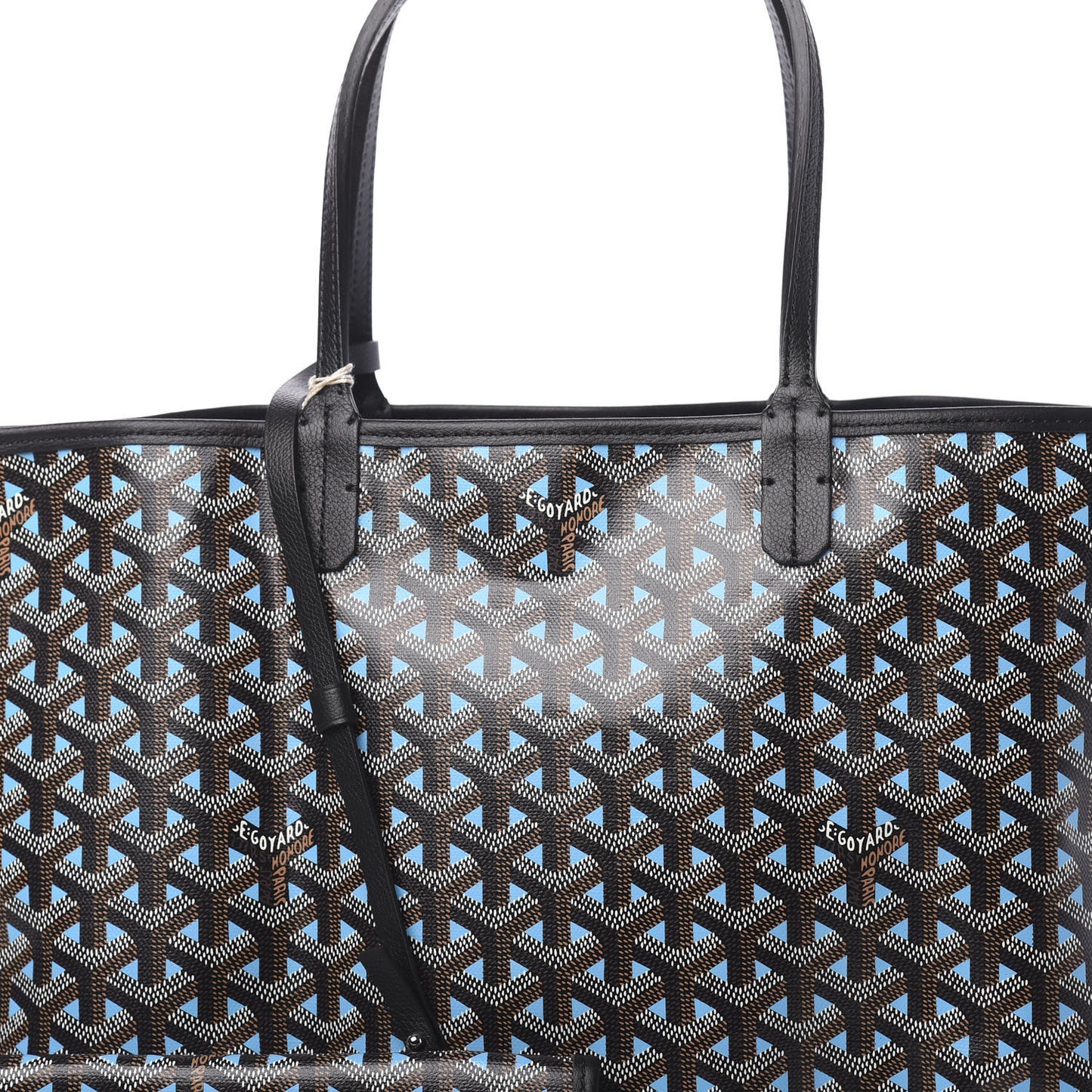 Goyardine Saint Louis Claire Voie PM Black Blue