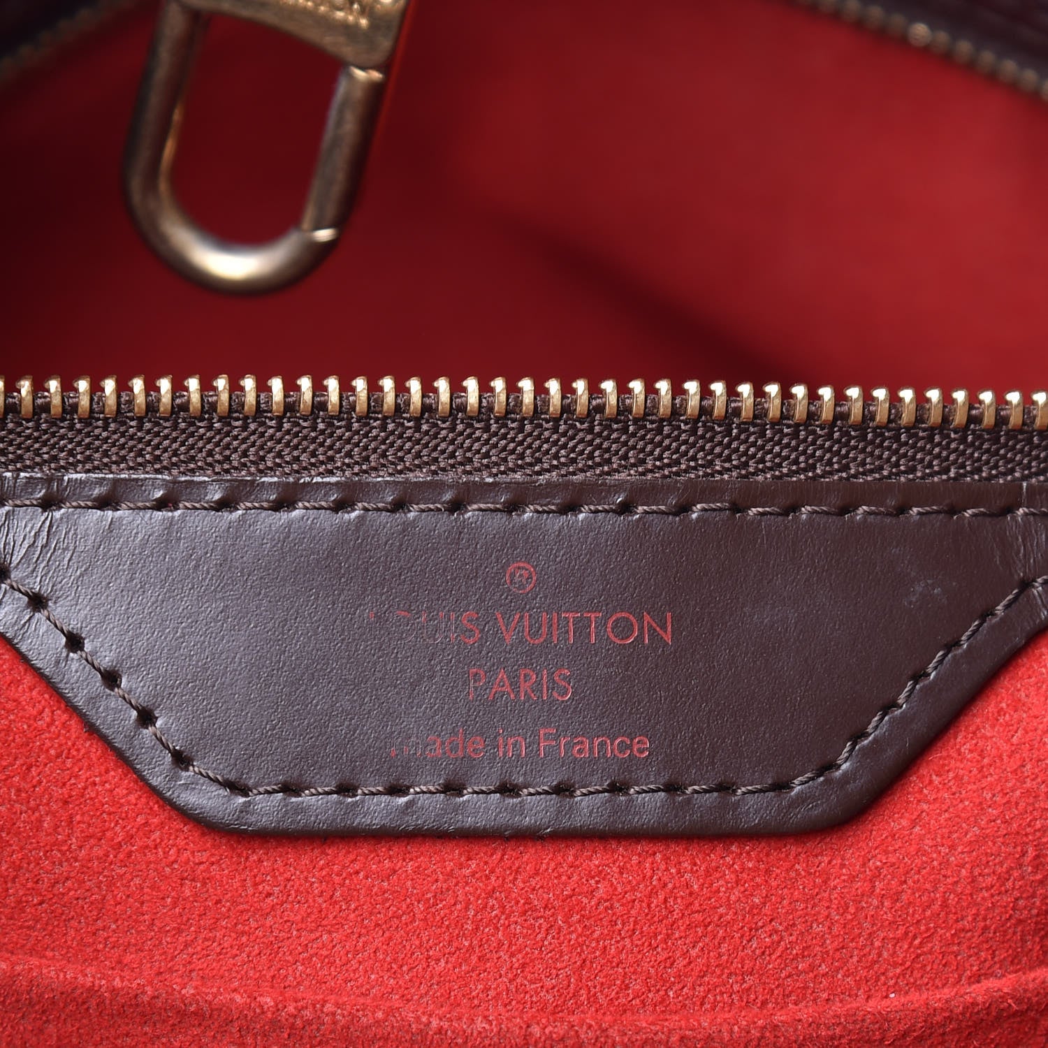 Louis Vuitton Damier Ebene Hampstead GM 6 of 14