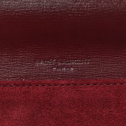Saint Laurent Calfskin Medium Bellechasse Satchel Palissandre 7 of 15