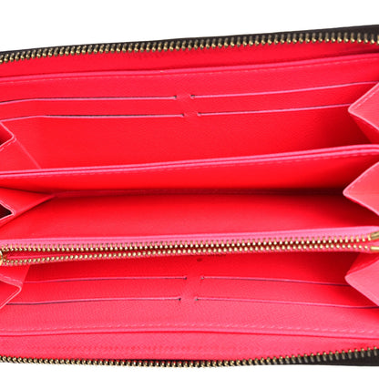 Louis Vuitton Monogram Graffiti Zippy Wallet Fuchsia 5 of 10