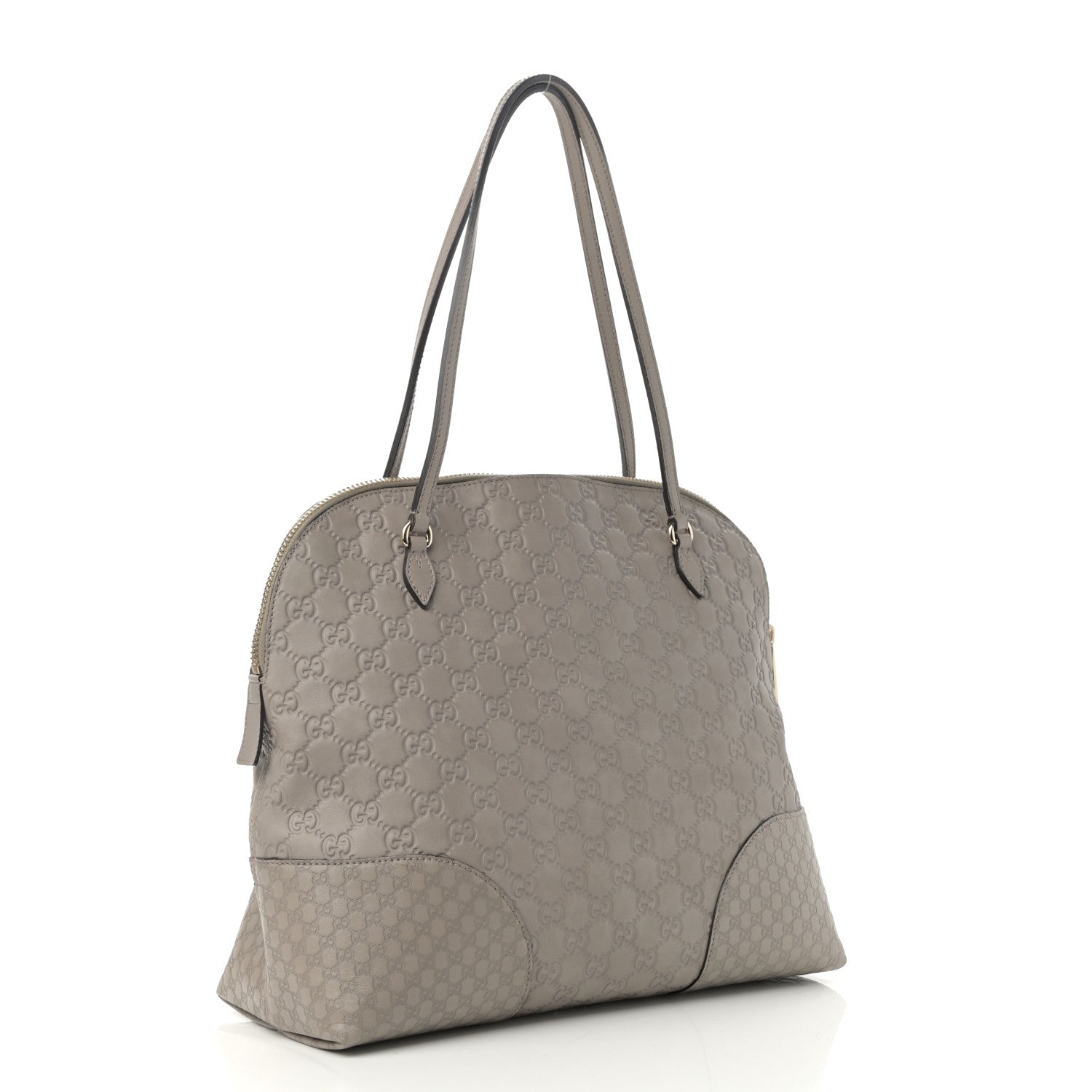 Gucci Guccissima Medium Bree Shoulder Bag Storm Grey 3 of 10