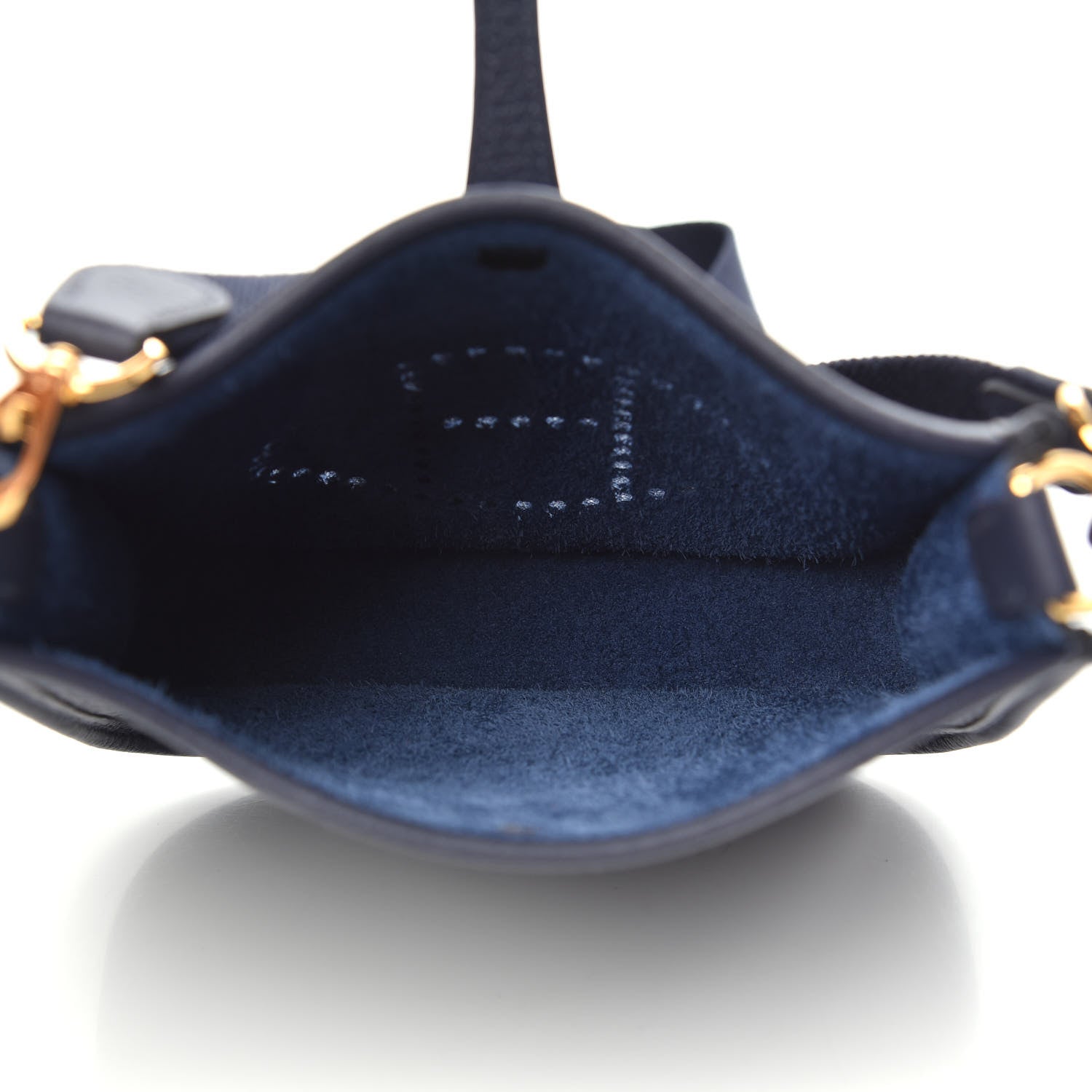 Hermes Taurillon Clemence Evelyne TPM Bleu Nuit 5 of 10