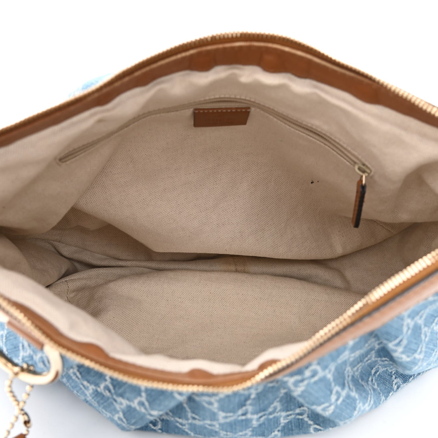 Denim Monogram Medium Sukey Hobo Blue