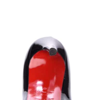 Christian Louboutin Patent Ron Ron 100 Pumps 39 Black 12 of 13