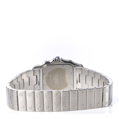 Cartier Stainless Steel 29mm Santos De Galbee Quartz Watch 4 of 9