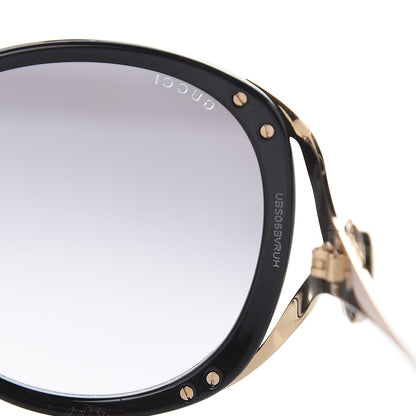 Gucci Round Frame Injected GG0226SK Sunglasses Black 8 of 9