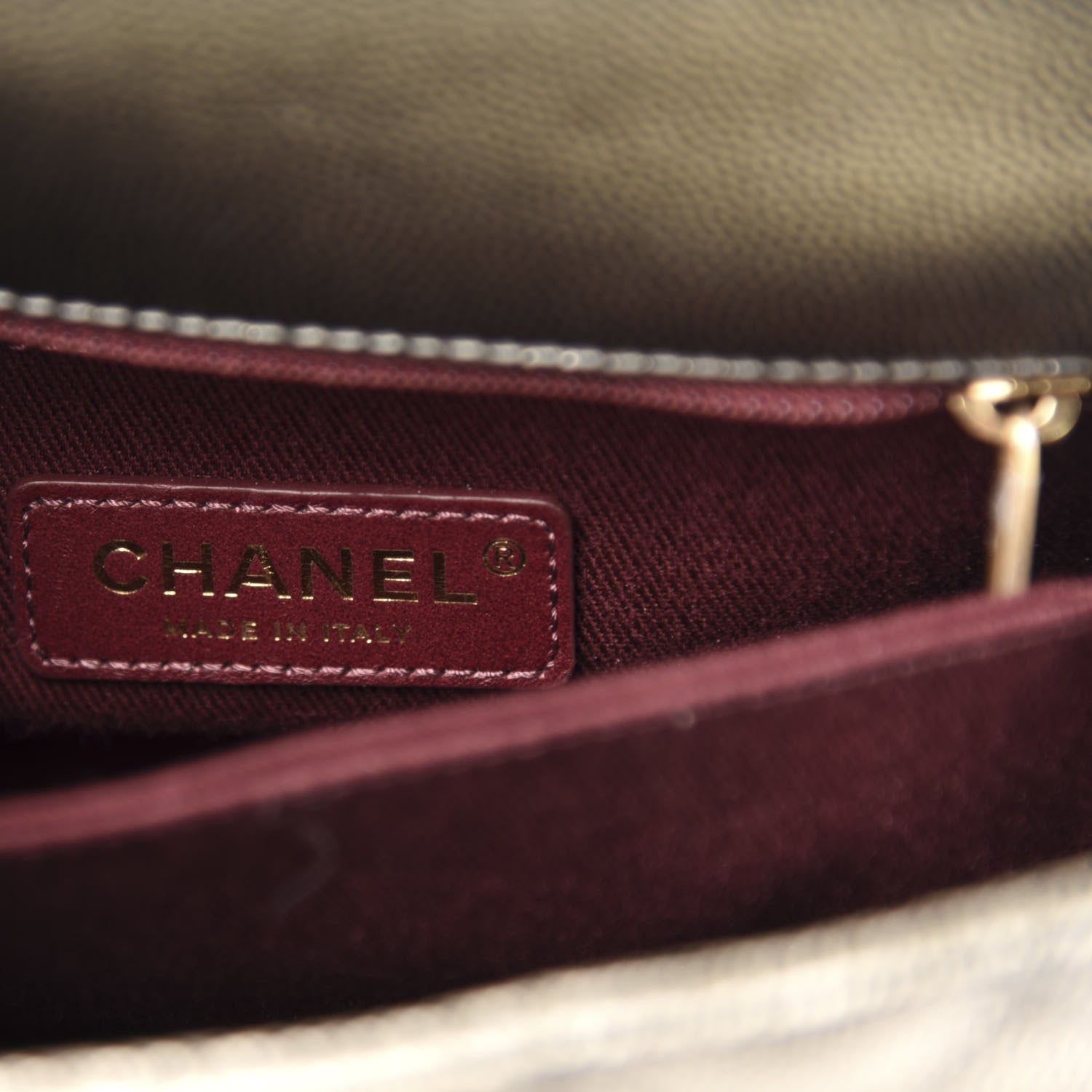 Chanel Metallic Caviar Quilted Mini Coco Handle Flap Silver 6 of 10
