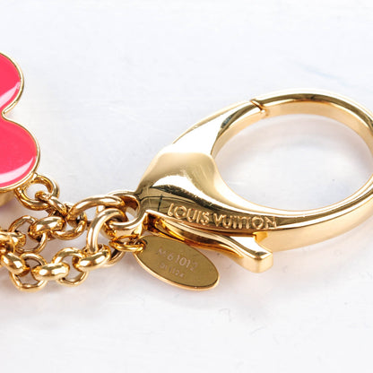 Louis Vuitton Fleur De Monogram Bag Charm Pink 3 of 5