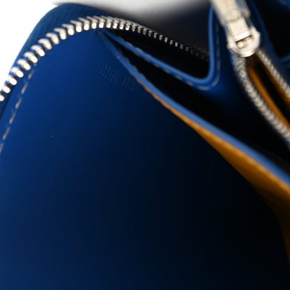 Goyard Goyardine Matignon Zip Around GM Wallet Blue 7 of 9