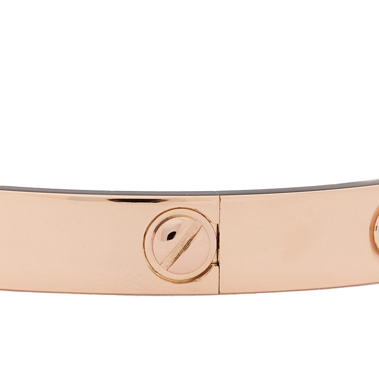 Cartier 18K Pink Gold 10 Diamond LOVE Bracelet 16 7 of 8