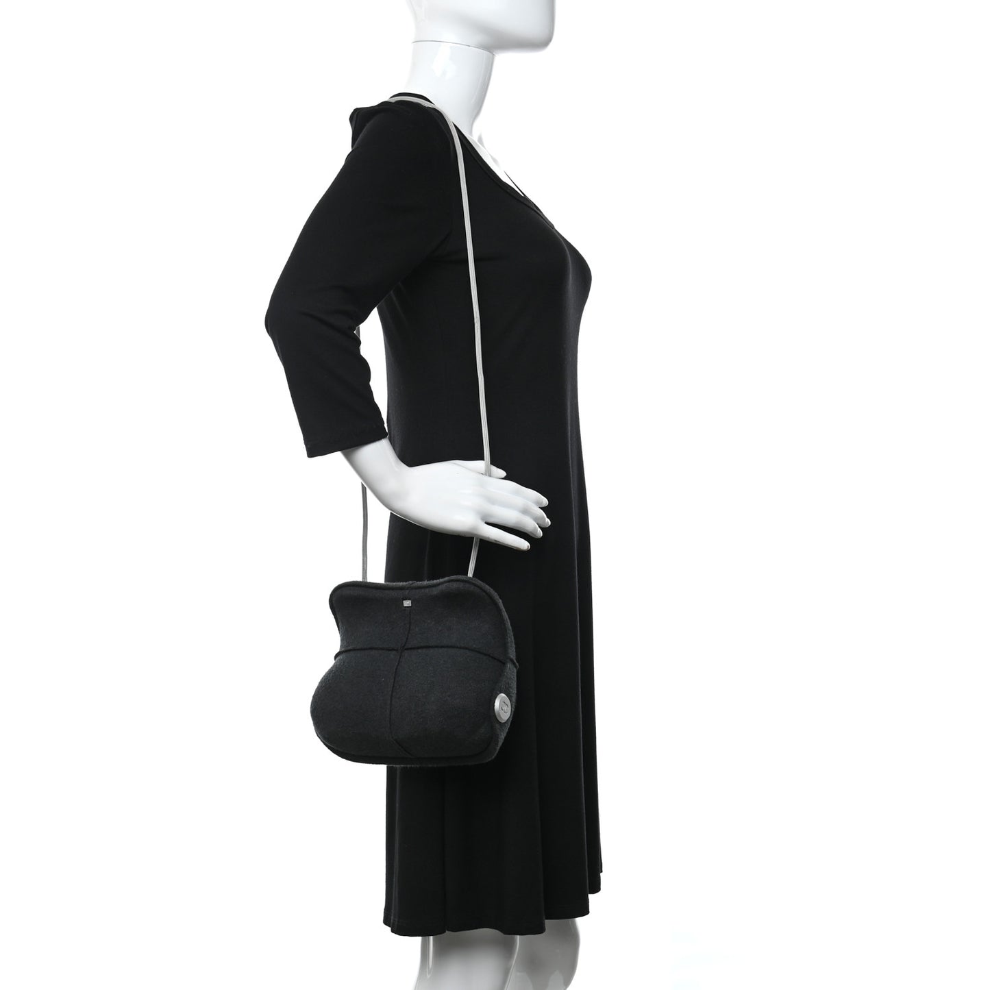 Felt Millennium 2005 Hard Case Crossbody Bag Grey