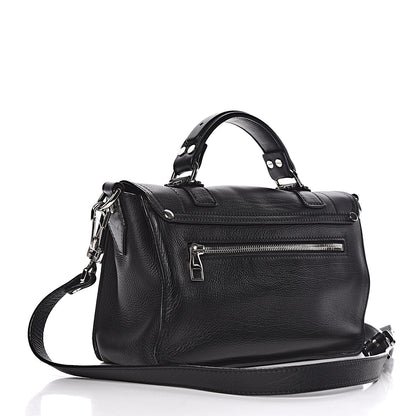 Proenza Schouler Grained Calfskin Tiny PS1 Satchel Black 3 of 13
