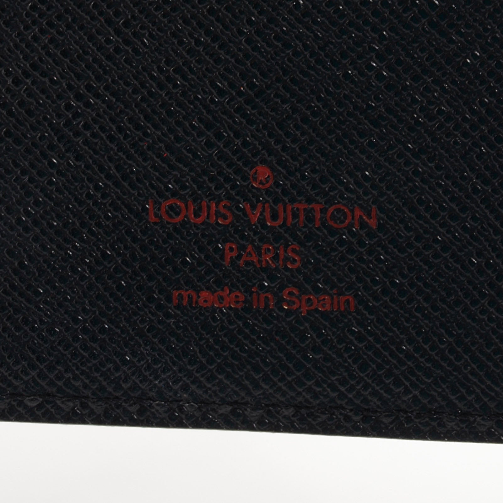 Louis Vuitton Epi Small Ring Agenda Black 6 of 7