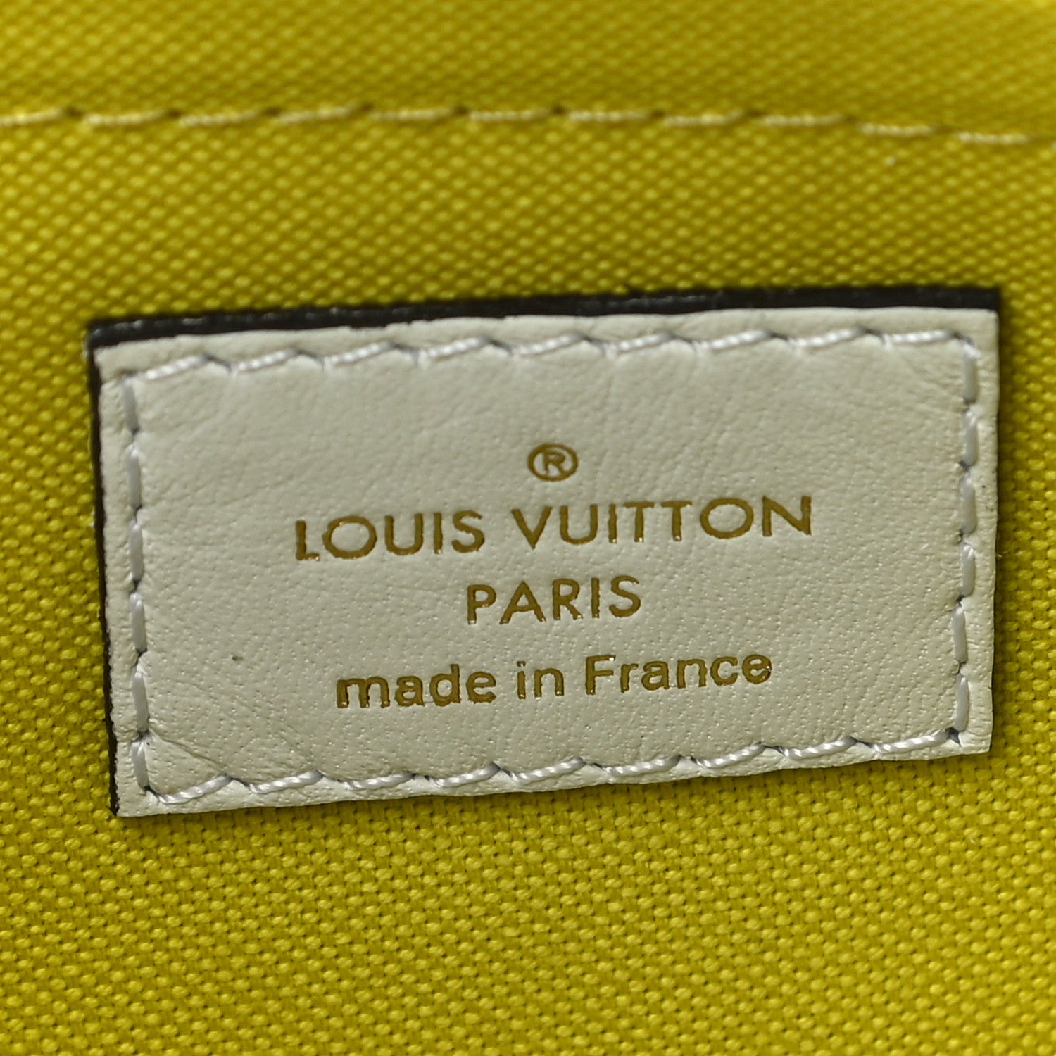 Louis Vuitton Monogram Giant Neverfull MM GM Pochette White 6 of 10