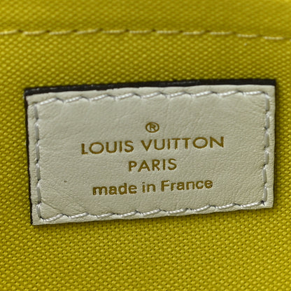 Louis Vuitton Monogram Giant Neverfull MM GM Pochette White 6 of 10