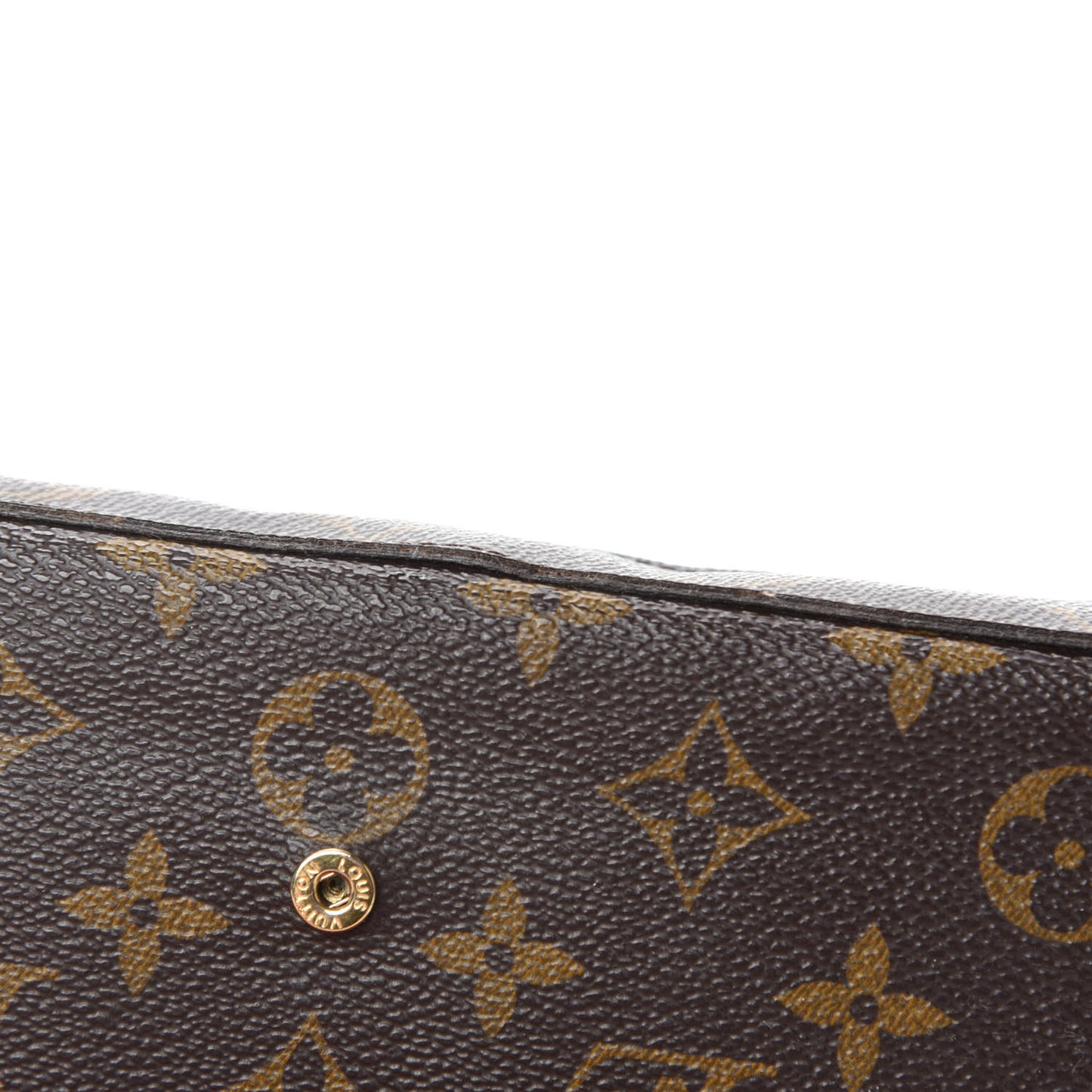 Monogram Pochette Felicie Chain Wallet Fuchsia