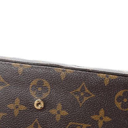 Louis Vuitton Monogram Pochette Felicie Chain Wallet Fuchsia 12 of 18