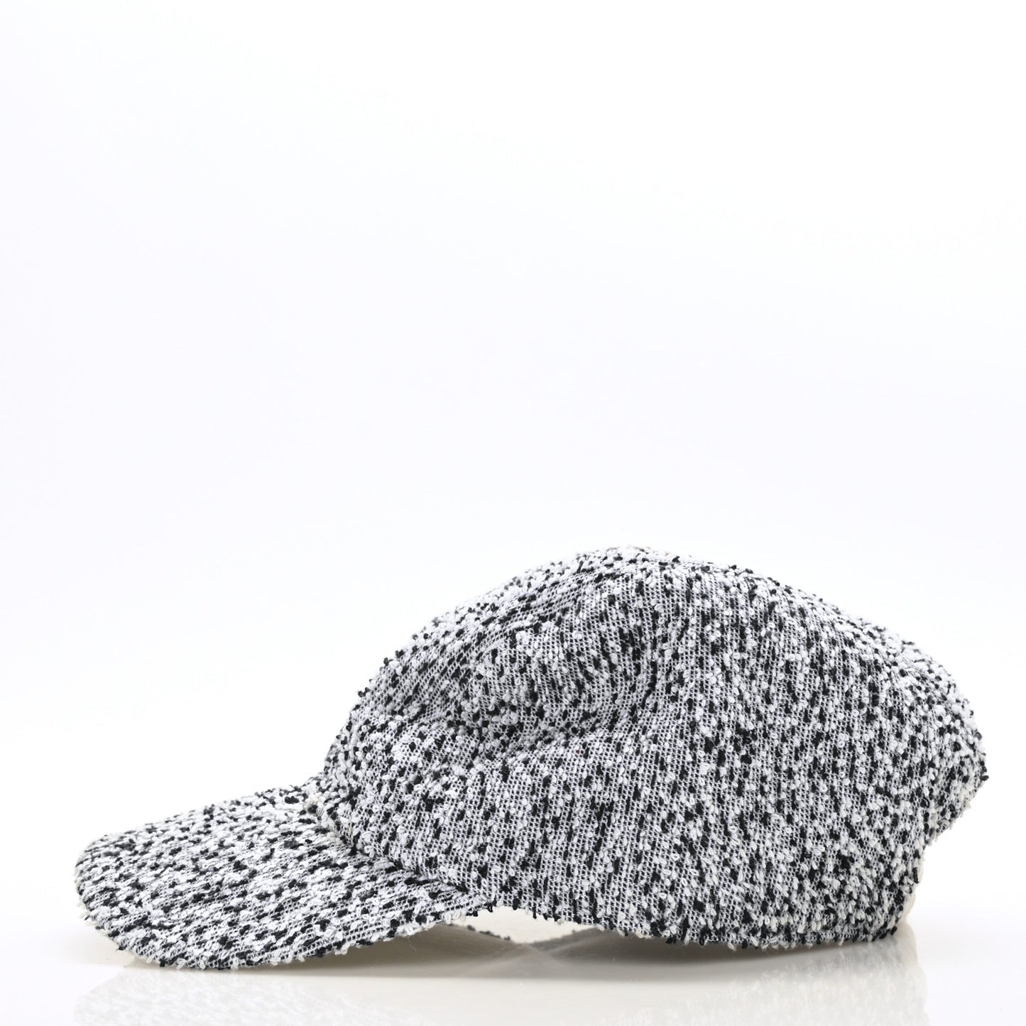 Tweed CC Cap Hat M Black White