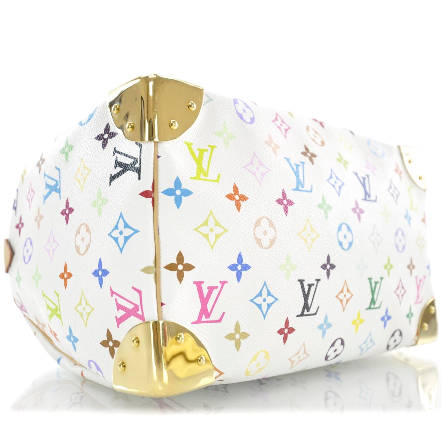 Monogram Multicolor Speedy 30 White